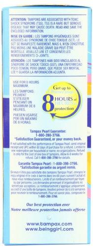 Tampax Tampax Pearl Plastic Fresh Scent Tampons, Super Plus Absorbency, 18 Count