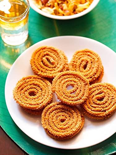 ORGANIC NATURE Organic Nature Homemade Ready to EAT CHAKLI ARI MURUKKU Rice Flour Spirals (Pack of 500 Gram)