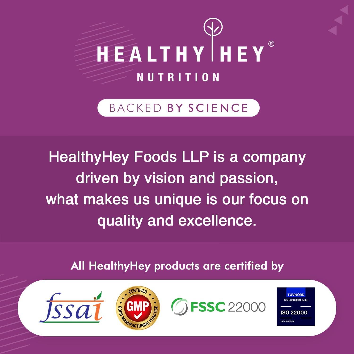 HealthyHey HealthyHey Junior Protein Powder for Kids - Chocolate Flavour - 500g