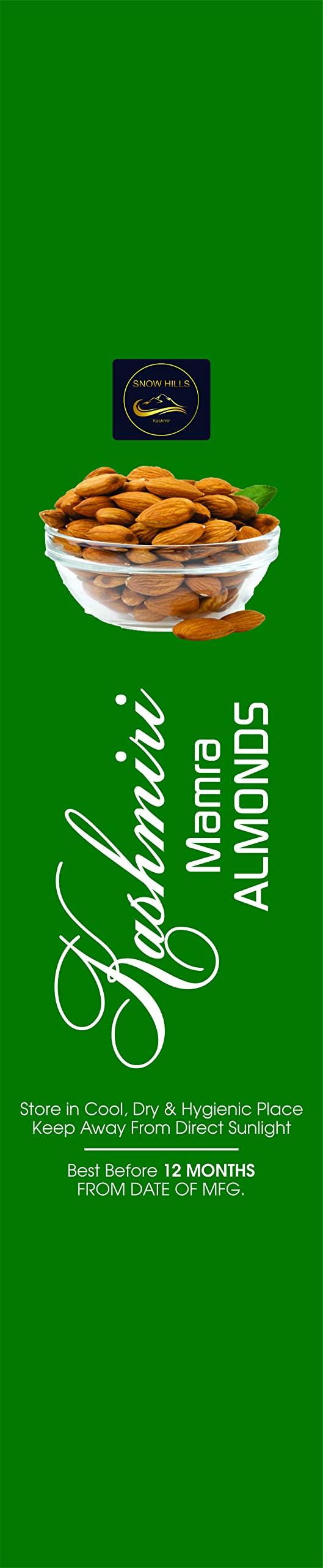 Snow Hills Kashmir Kashmiri kagzi badam in Shell (Mamra Badam) (4kg)