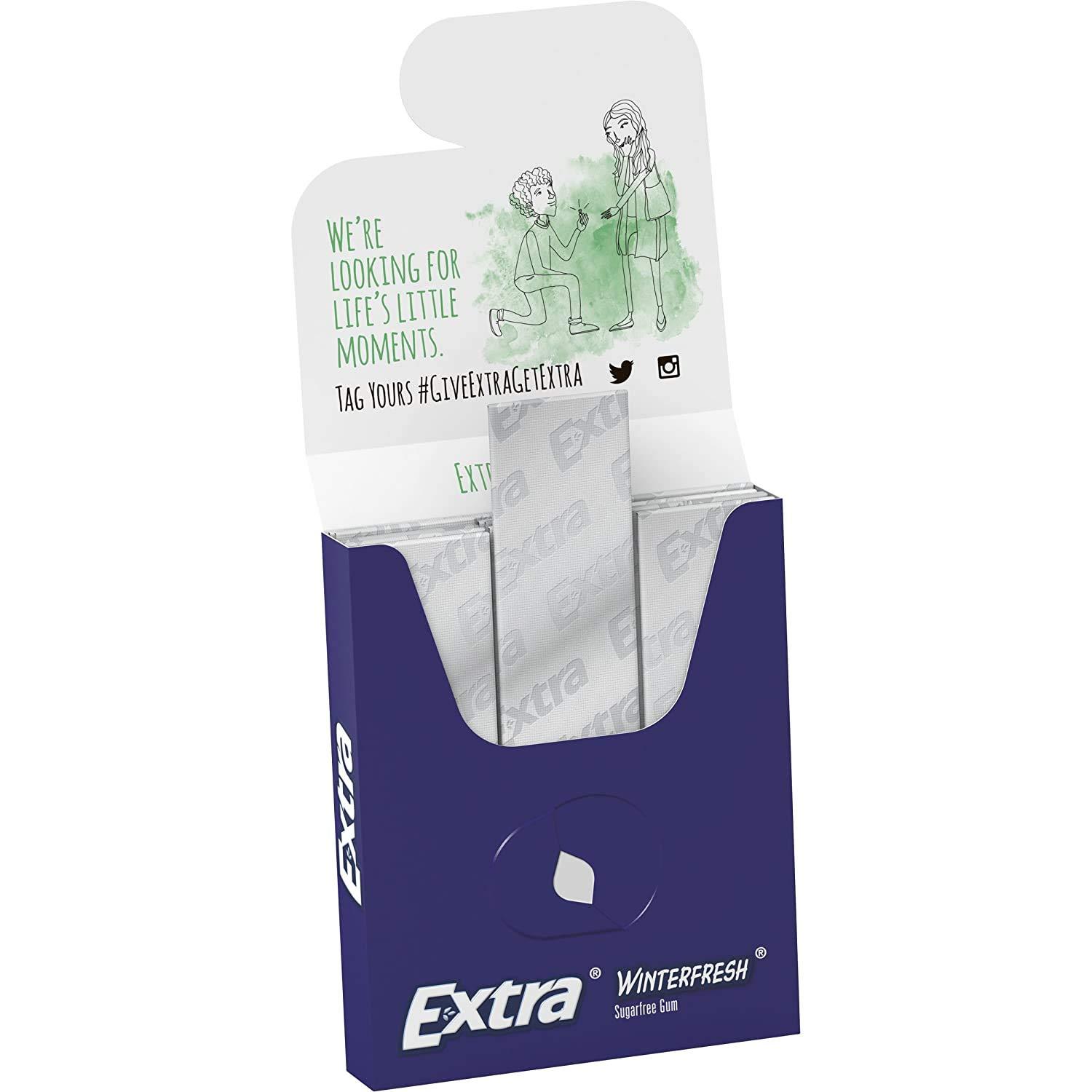 Wrigley's Wrigley's Extra Winterfresh Long Lasting Flavor, 2 x 40.5 g