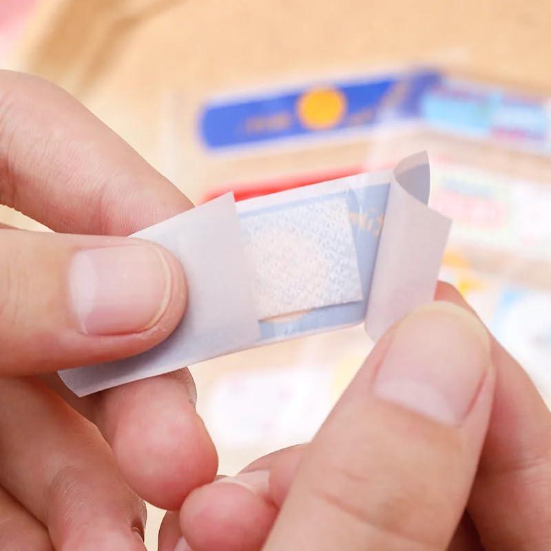 Spanking Spanking Waterproof Breathable Cute Cartoon Band Aid Hemostasis Adhesive Bandages First Aid Emergency Kit For Kids Children 1 Box 20pcs Each pack