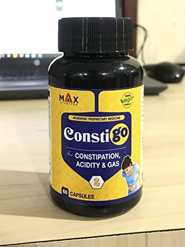 Max Ayurveda Max Ayurveda Consti Go For Constipation - 60 capsules (Pack of 1)