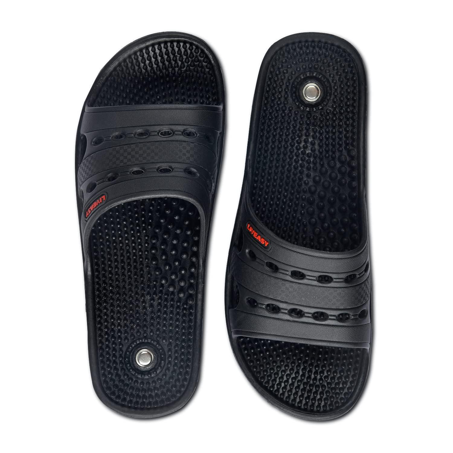 LivEasy LivEasy Massage & Orthopedic with Acupressure Therapy Indoor Outdoor Slipper/Doctor Chappal & Footwear (Women, 7)