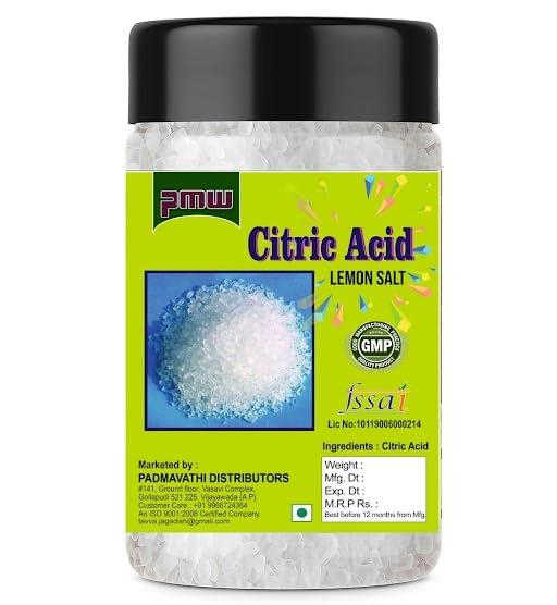 Pmw Pmw - Jar Pack - Citric Acid Crystals - Food Grade - 100 Grams