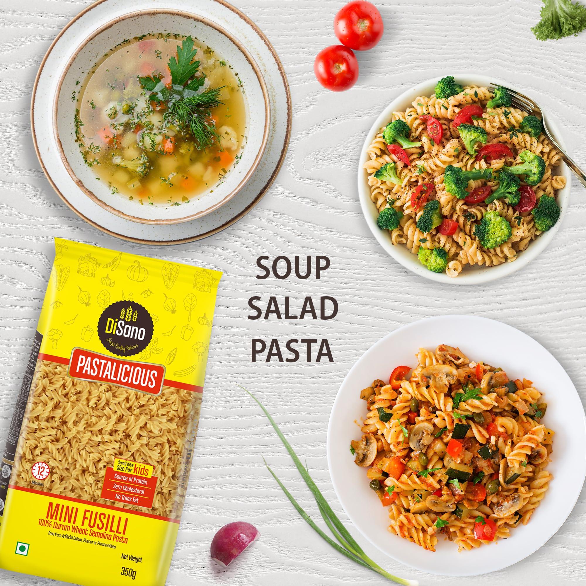 DISANO DiSano Pastalicious Mini Penne 350g & DiSano Pastalicious Mini Fusilli 350g