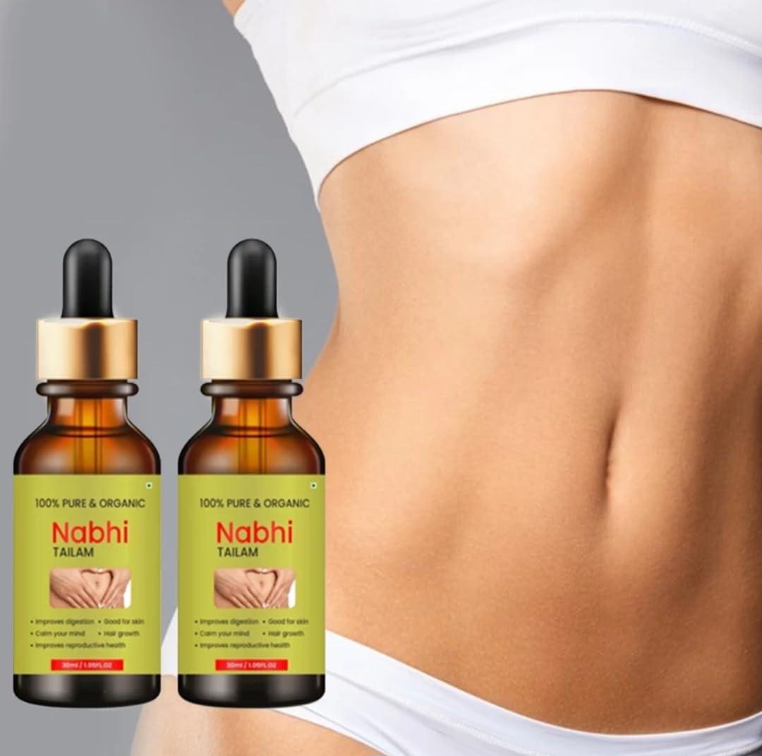 Actiwow Actiwow Ramban Ayurvedic Nabhi Herbs Oil Multi-Benefit Belly Button Oil (Pack of 2)