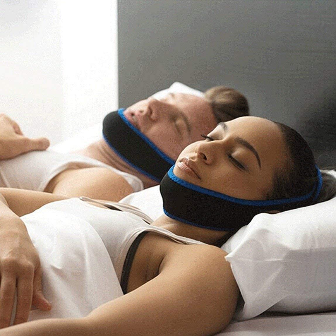 KEDY KEDY 2022 Anti-Snoring Chin Strap Easily Adjustable Snore Stopper Best Snoring Solution | Stop Snoring Anti-Snoring Belt for Men Women Reduces Snoring Solution