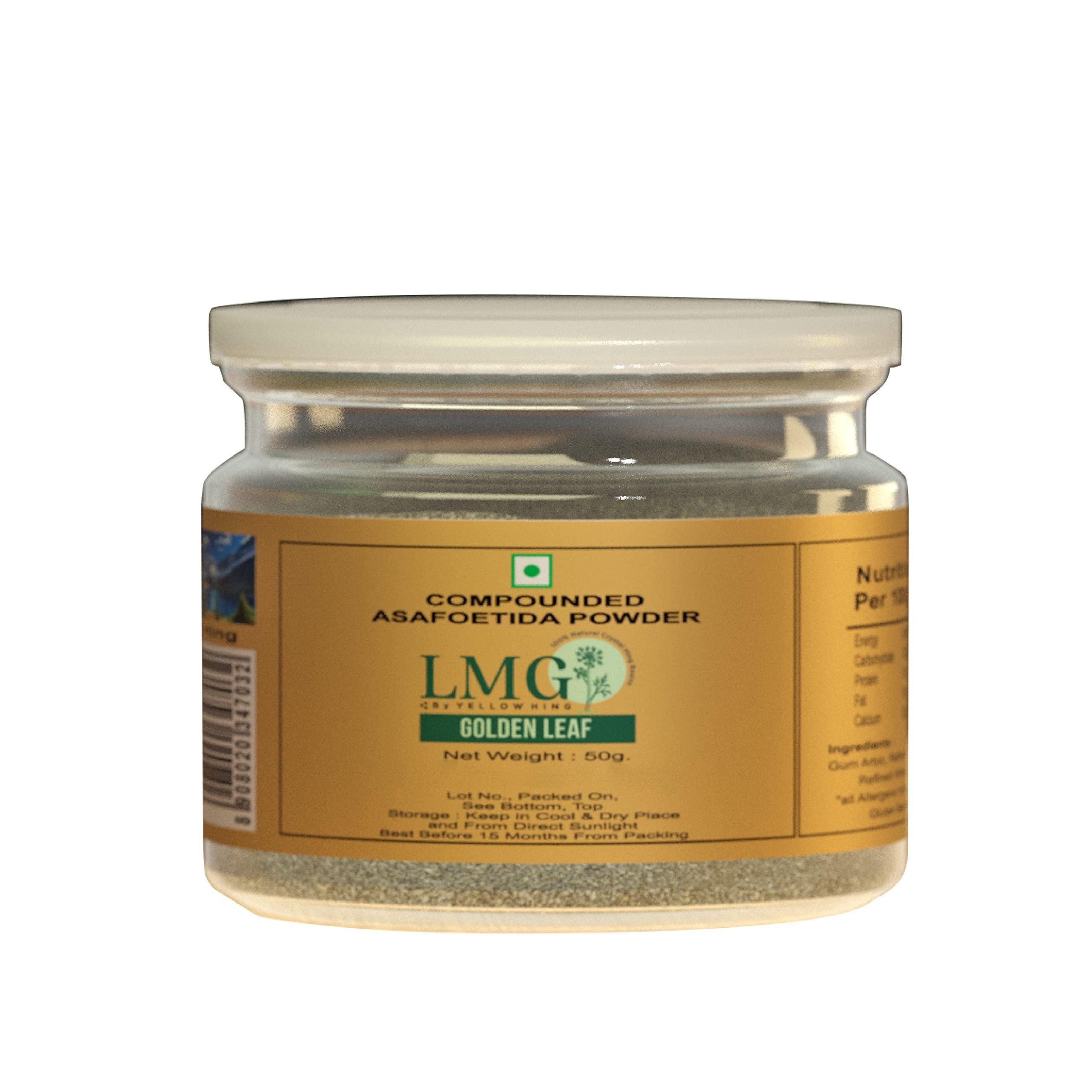 LMG LMG Compounded Hing Powder | Asafoetida | Hand Pounded & Natural Perungayam | Strong Flavour, Strong Aroma (100)