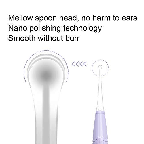 Shanrya Professional Ear Tweezers, Earpick, Purple Kids Travel Use Home Use for Children