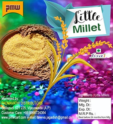 Pmw Pmw - Grade A Quality - Little Millet - Kutki - Samai - Samalu - Same - Sama - Sava - Gajro - Suan - 1 Kilo