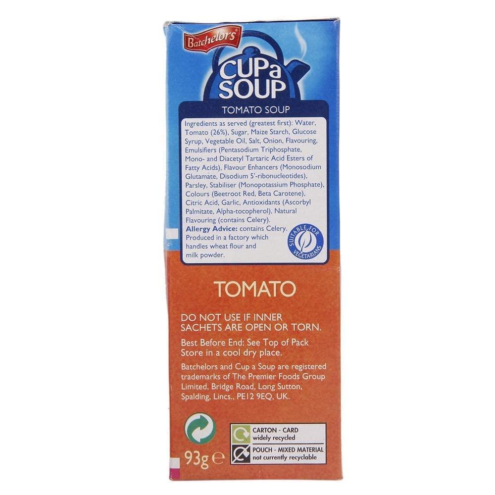 Batchelor's Batchelor's Cup A Soup 4 Sachets - Tomato - 2 Pack, 2 x 93 g