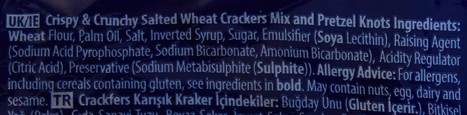 Generic Bifa Crackfers Crispy Pretzel Party Mix Oven Baked (Pack of 2), 350g (Imported)