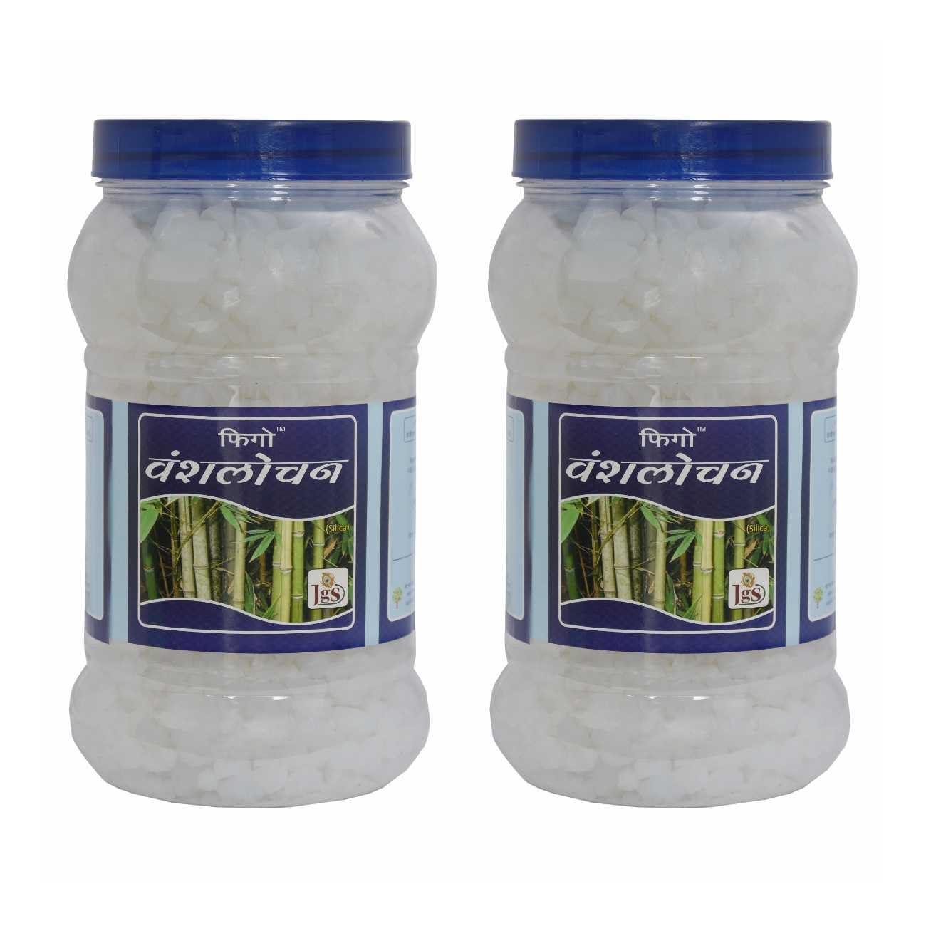 JGS JGS Fego Vanshlochan | Tabashir, Banshlochan, Bambusa Arundinacia (350 gm x 2 pcs)