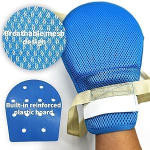 P S ASSOCIATES Dementia Restraint Gloves - Control Mitts Safety Hand Glove, Restraint Mitts, Dementia Products for elderly