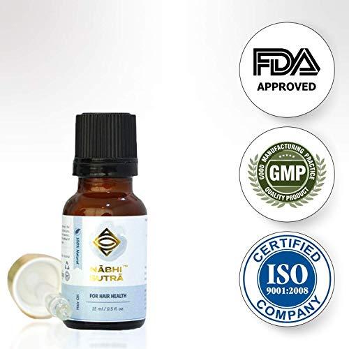 Nabhi Sutra Nabhi Sutra Hair Growth Support Oil - Hair Fall, Dandruff Control Oil + Period/Menstrual pain Relief Oil - | Instant Relief from Menstrual Cramps for women - Belly Button OIl