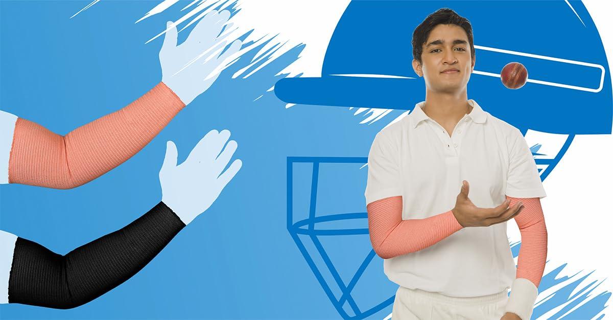 Dyna Dyna Cricket Sleeve- Universal (Beige, 5M) Pack Of 3