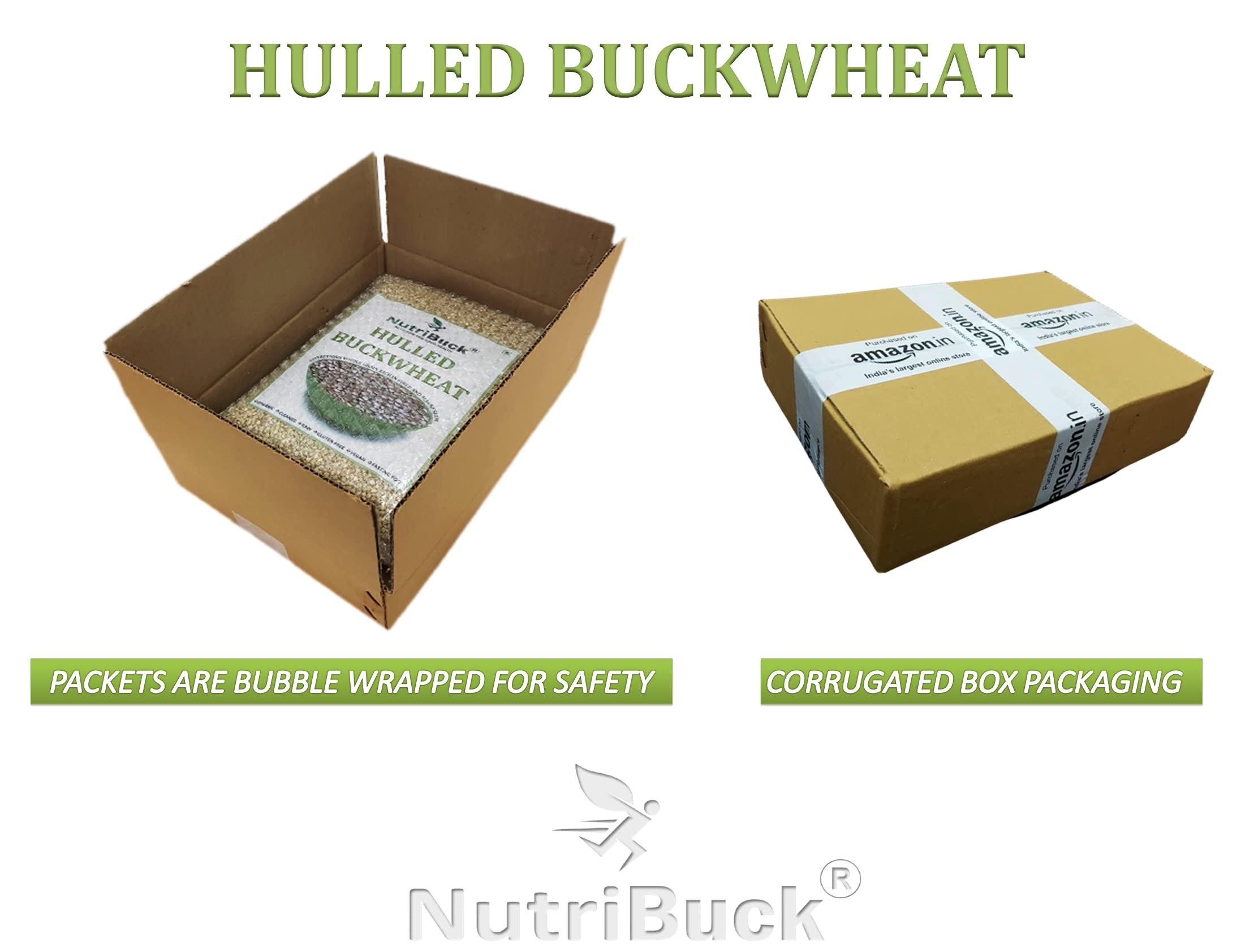 NutriBuck NutriBuck® Buckwheat Groats | Hulled | Kuttu-Giri | Gluten-Free (2700 Gram)