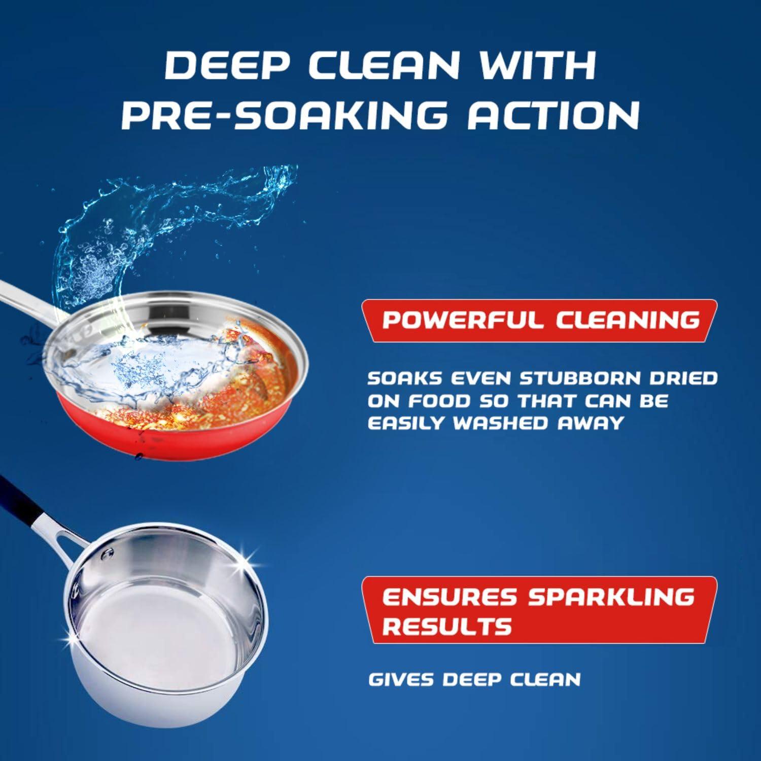 Finish Finish 1 Kg, Classic Dishwasher Detergent Powder | World's #1 Recommended Dishwashing Brand (Pack of 2)