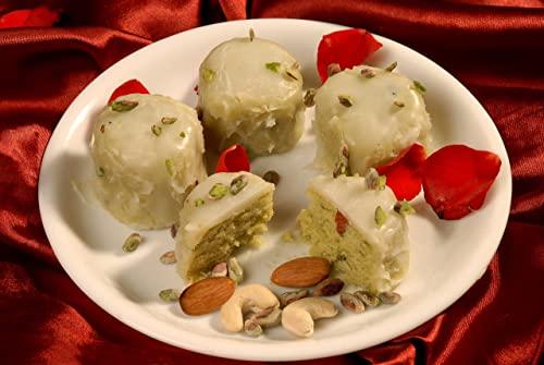 Generic Surti Ghari Pure Ghee Traditional Sweets (Badam Pista Ghari, 500 Grams)