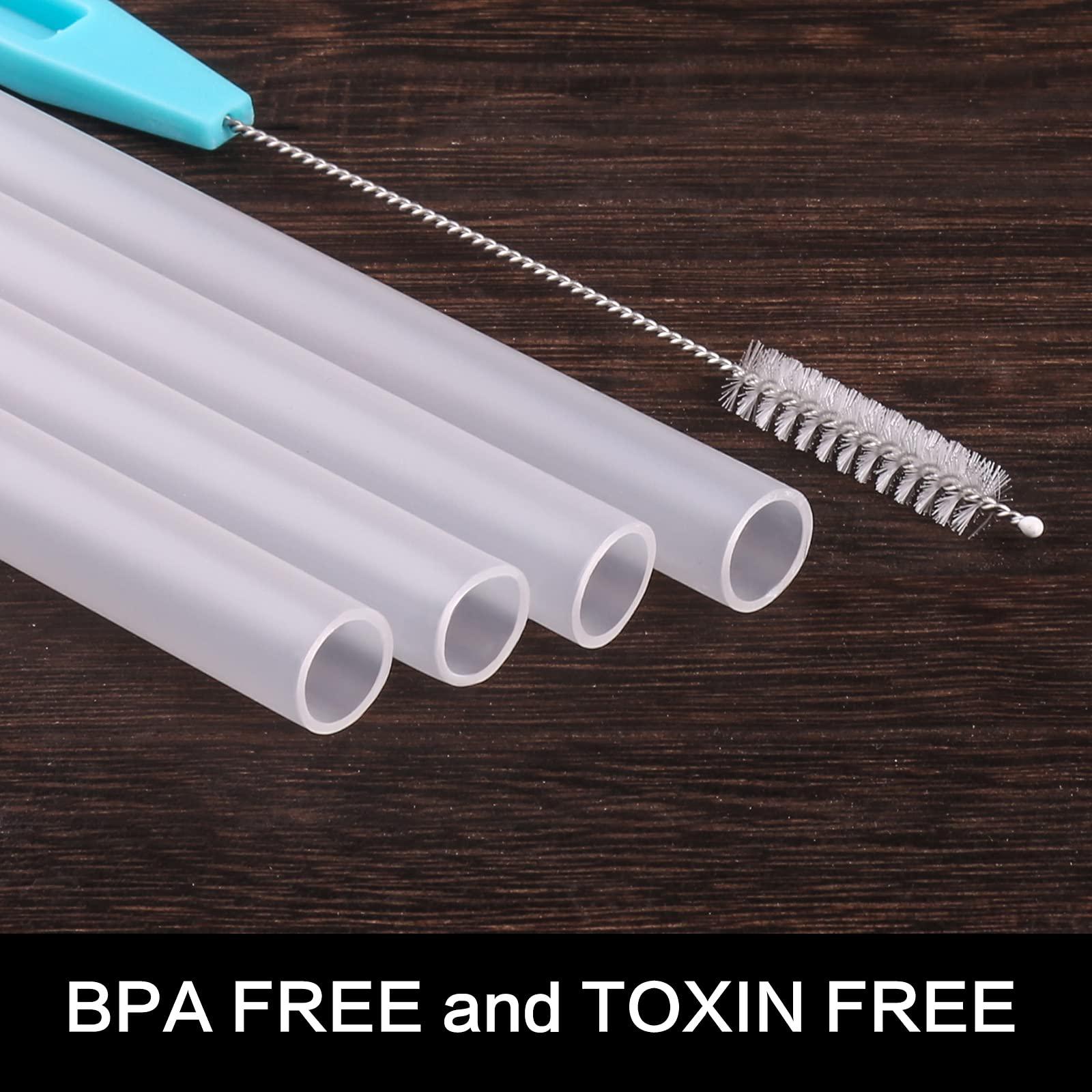 CampTek Replacement Straws For CamelBak Eddy +Kids Water Bottle,CamelBak Eddy+ Kids Straw Replacement Parts Accessories (14OZ)