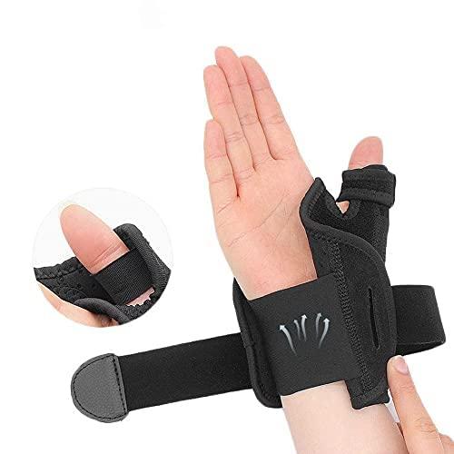 FDTY Thumb Brace Thumb Spica Splint for Arthritis, Tendonitis and More. Both Right Hand and Left Hand for Men and Women. Wrist, Hand, and Thumb Stabilizer Immobilizer. Trigger Thumbs Support Braces (Right)