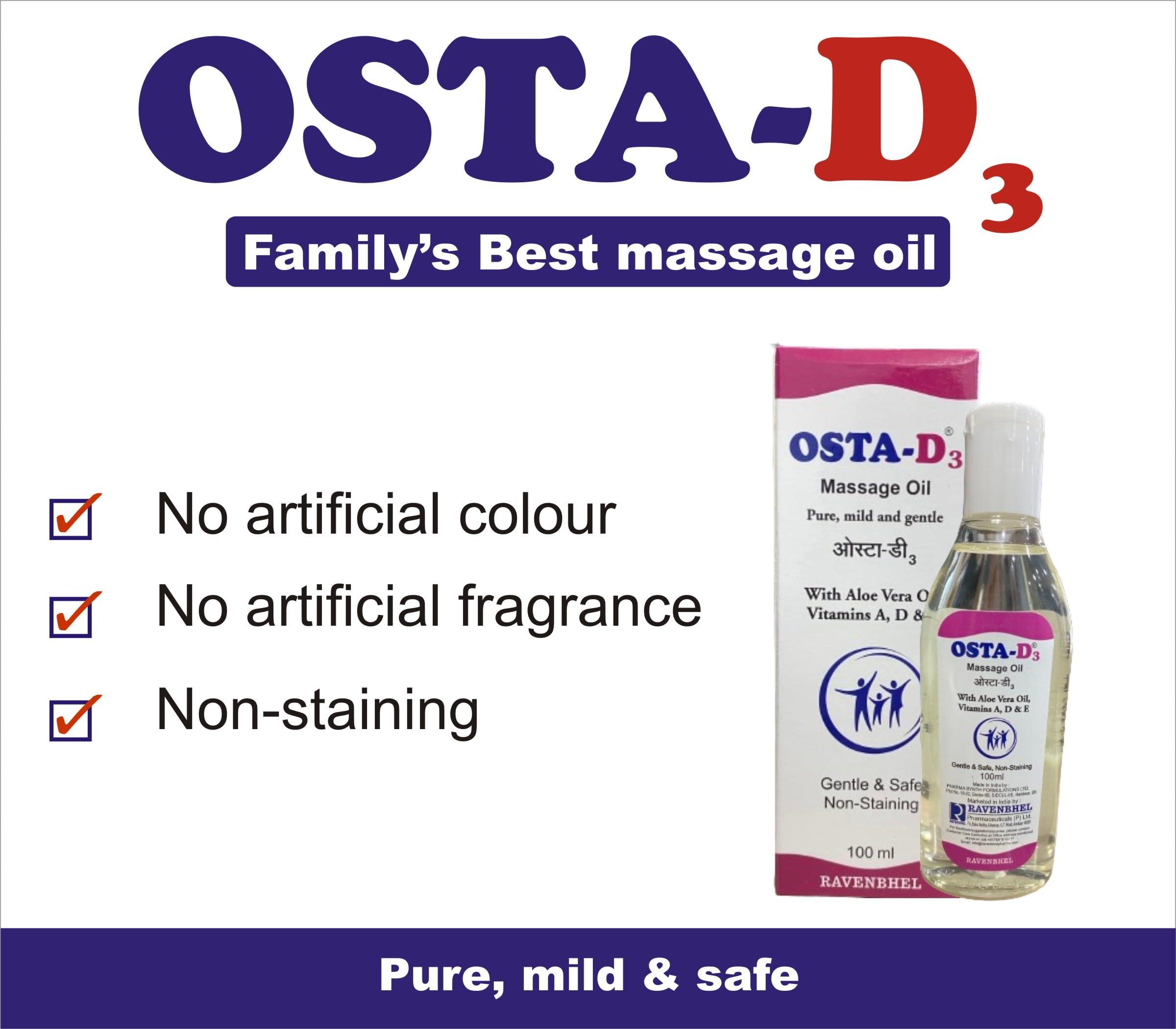 OSTA-D3 OSTA-D3 Massage Oil (Pack of 2)