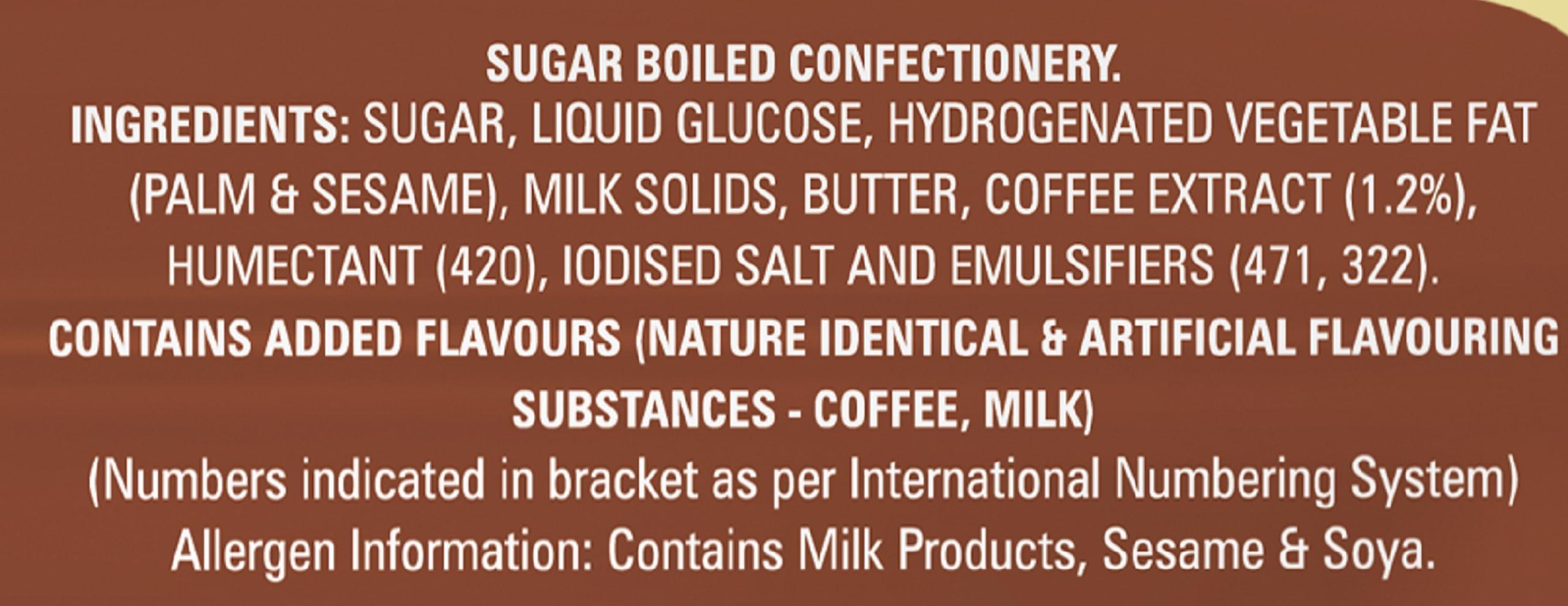 Lotte Lotte Coffy Bite Standee Pouch (50 Pieces) - 190g Lotte Coffy Bite Toffees - Classic, 209g