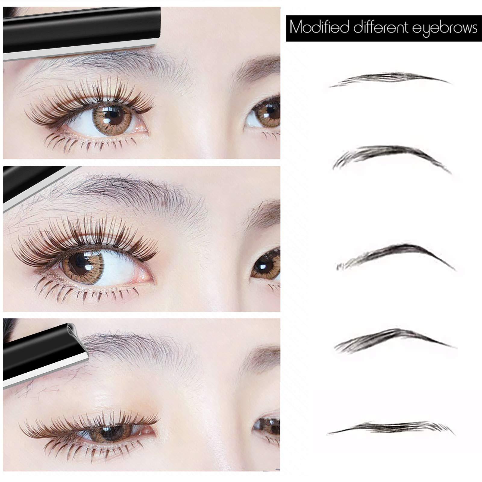 Miss Gorgeous London Miss Gorgeous Eyebrow Razor, Eyebrow Razor Shaper for Men and Women, Grooming Shavers (black)