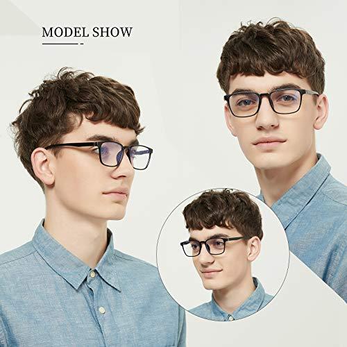 WISDICA WISDICA Blue Light Reading Glasses with UV Ray Protection for Men And Women 8507C2