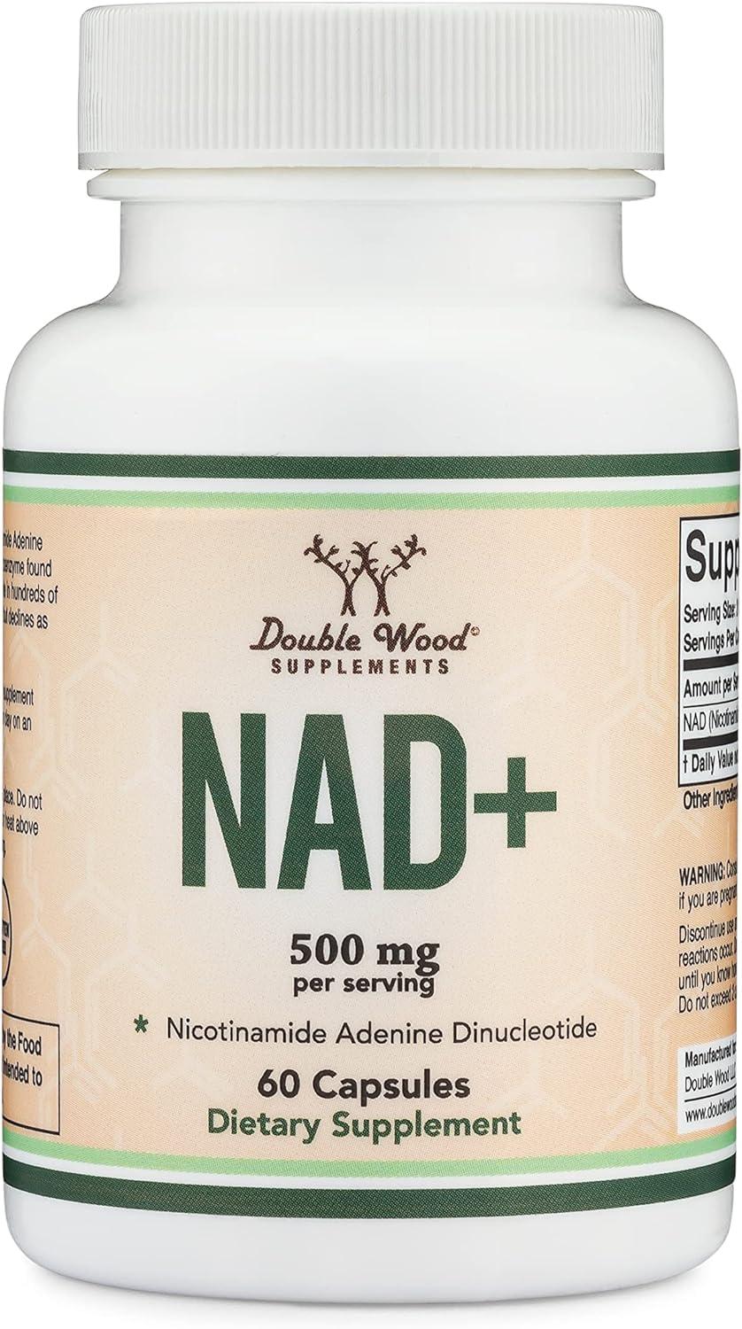 ATHINIKA NUTRITION NAD SUPPLEMENT (500MG OF 95% PURE NAD+ PER SERVING, 30 DAY SUPPLY) NAD BOOSTER SIMILAR TO NICOTINAMIDE RIBOSIDE (THIRD PARTY TESTED, VEGAN SAFE, NON-GMO)