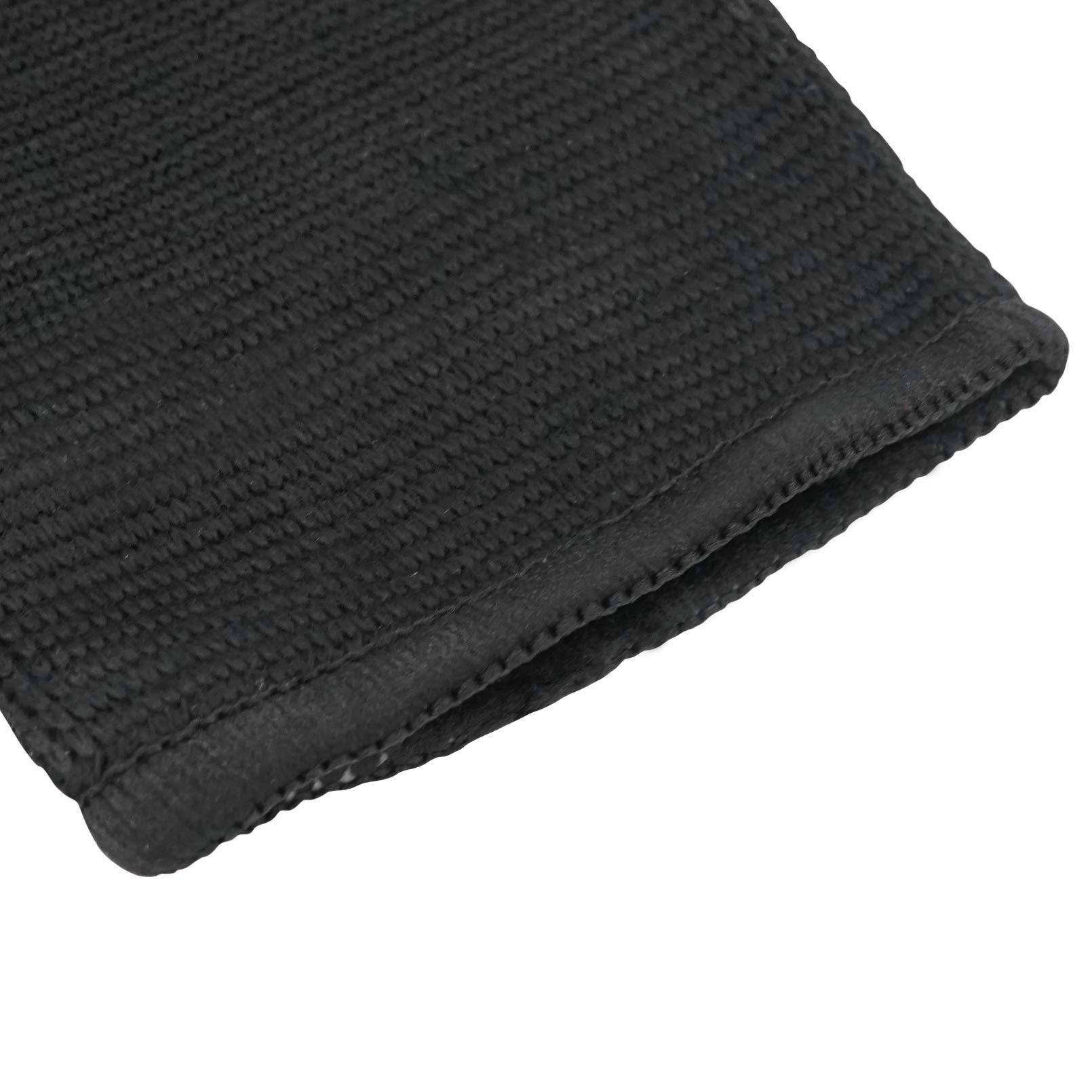 Luwint Luwint Nylon Kid Compression Ankle Brace-Knitted Ankle Sleeve Sock Support For Sprains Arthritis Tendonitis Running Fitness, 1 Pair Black