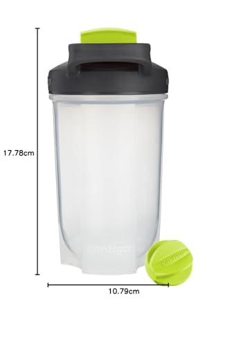 Contigo Contigo Shake & Go Fit Snap Lid Shaker Bottle, 20 oz., Electric Green