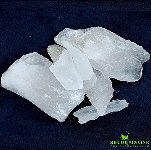 Shudh Online Shudh Online Fitkiri, Fitkari, Fitakri, Alum stone (500 grams / 0.5 Kg) - Water purification, vastu, shaving, skin, teeth, plants