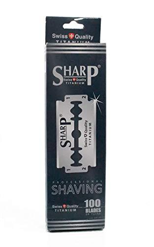 Durablade 100 Sharp Titanium Double Edge Razor Blades