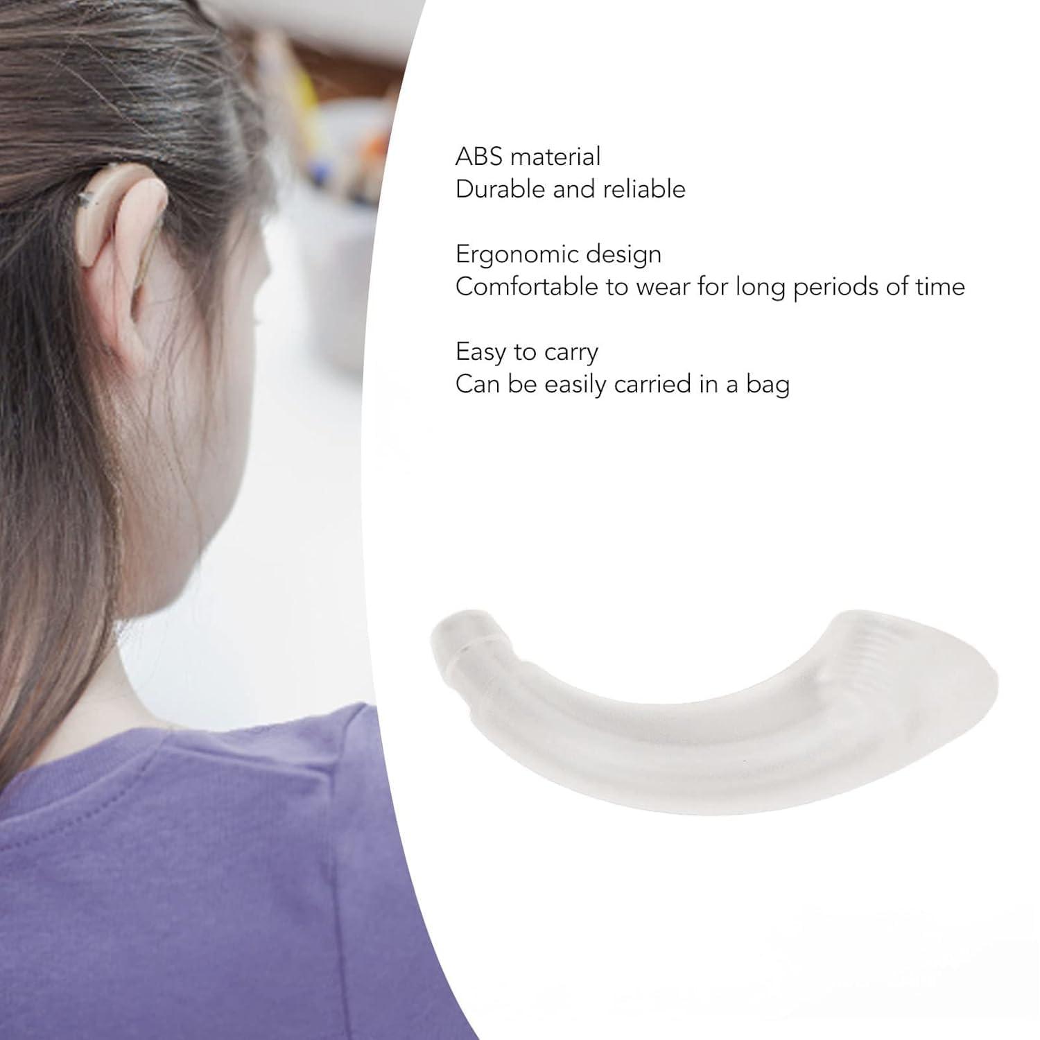 FCS FCS Replacement Ear Hook for Siemens Signia Fast P/Fun P/SP Run P/SP, Prompt P/SP, Intuis 2SP, Intuis 3P/SP/M BTE Hearing Aid Easy Install | Durable ABS | Anti-Howling.