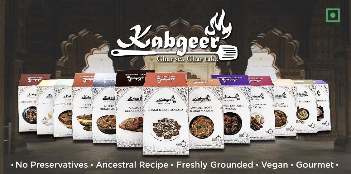 Kabgeer Kabgeer Chicken Tenderizer Powder | 100% Natural | Grounded Papaya Powder | Kachri Powder | Galawat Ka Masala | Special Masala - 50 gram