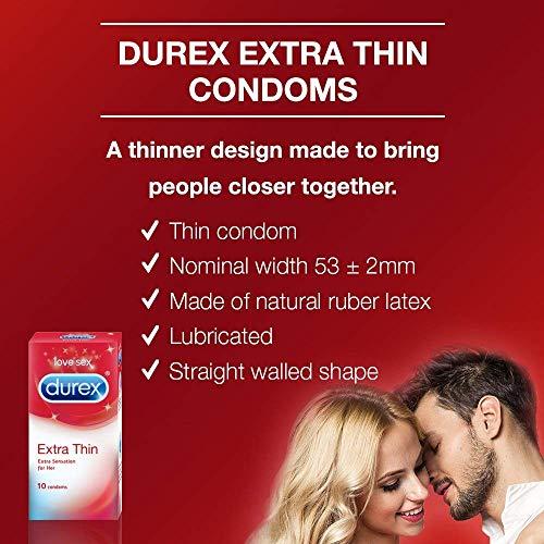Durex Durex Triple Combo Honeymoon Love Condoms - Pack Of 3