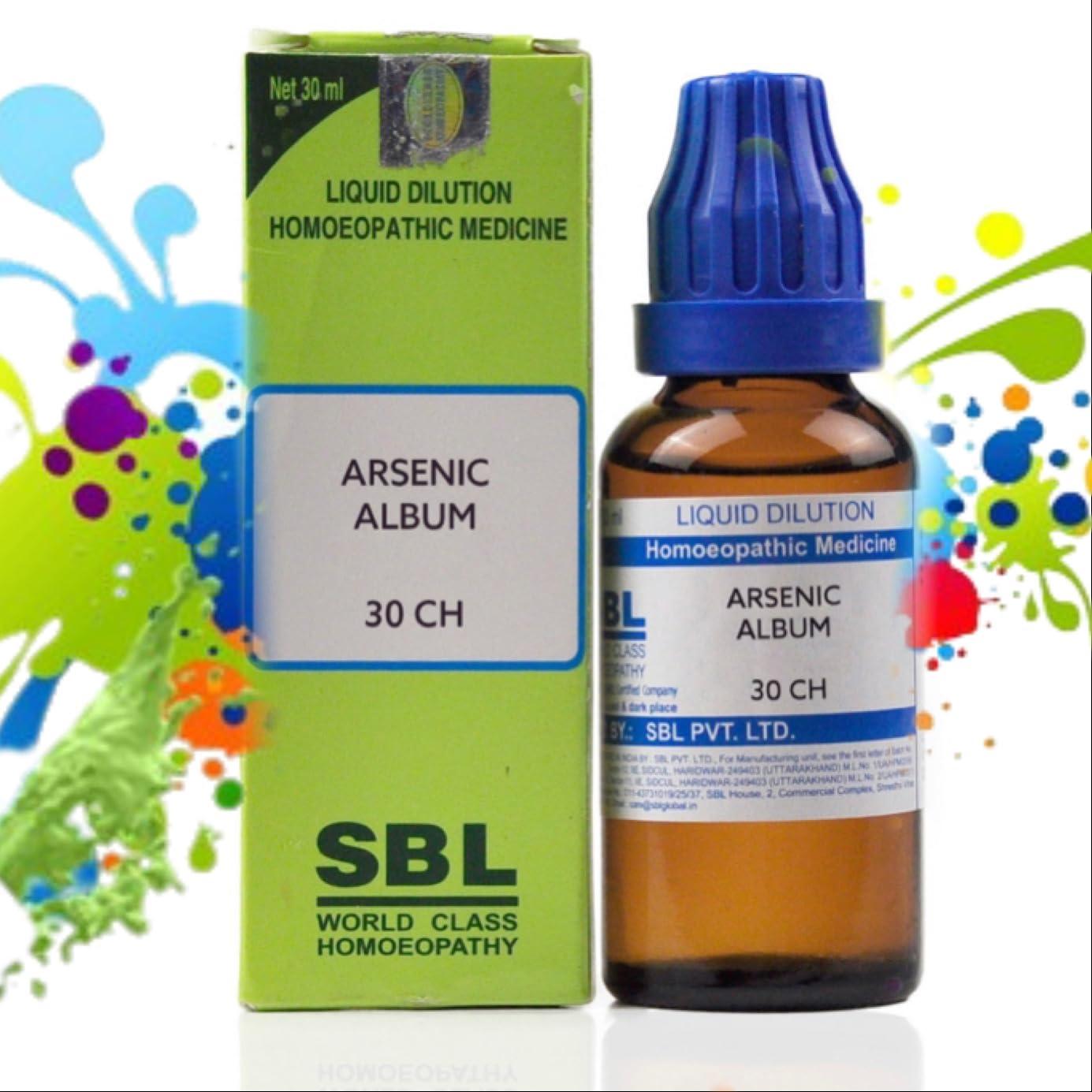 KRIG\'S SBL Arsenicum Album 30CH 30ml (Pack of 3 Bottles)