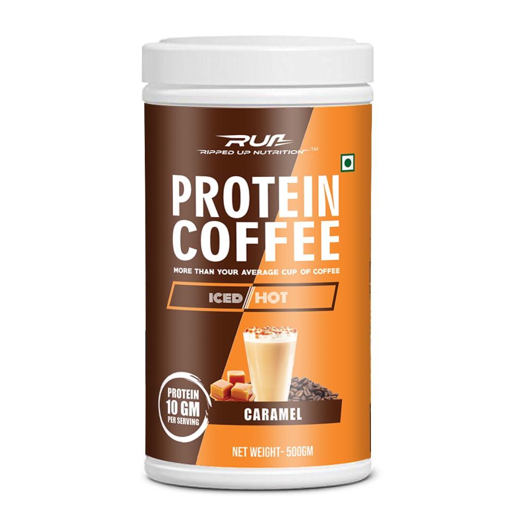 Ripped Up Nutrition Ripped Up Nutrition- Protein Coffee (Caramel, 500gm)