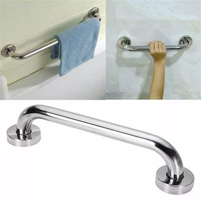 NYCAA NYCAA Stainless Steel Wall Mounted Grab Bar, Towel Bar, Bathtub Rails, Safety Hand Support Balance Handle Bars (18 INCH)