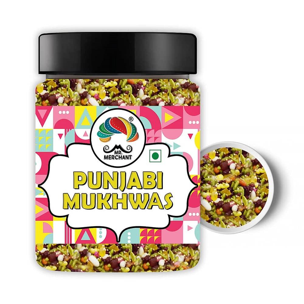 Mr. Merchant Mr. Merchant Mouth Freshener Mega Combo Gulab Mukhwas, Rajasthani Mukhwas, Mumbai Mix Mukhwas, Punjabi Mukhwas, Green Madrasi Sauf , White Madrasi Sauf (Pack of 6), 1.8 kg