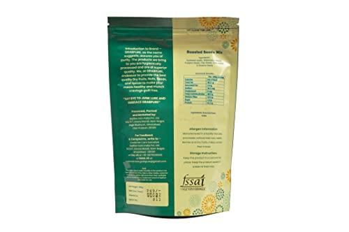 GRABPURE GRABPURE Roasted Seed Mix Dry Fruits Sunflower Seeds, Watermelon Seeds, Pumpkin Seeds, Flax Seeds, Chia Seeds, Sesame Seeds | 200g Each (Pack of 3)