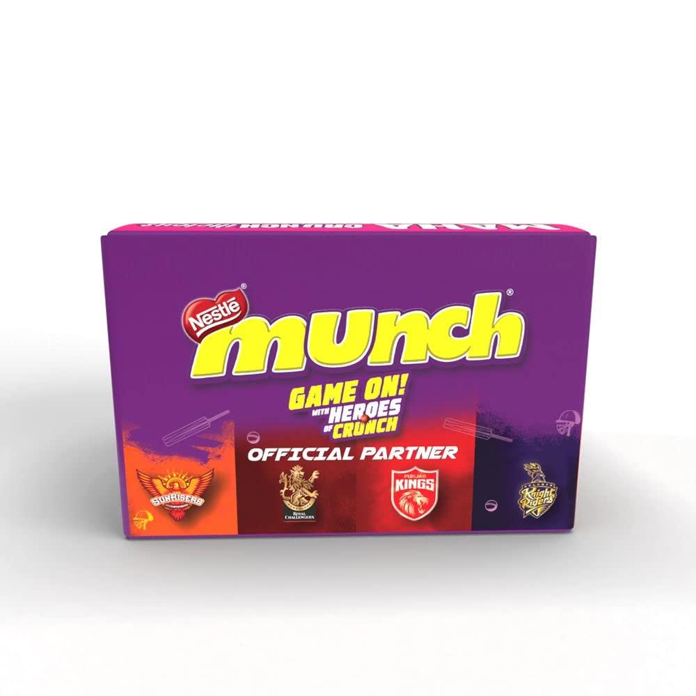 Nestle MUNCH Nestle Munch Maha Crunch-Illicious IPL Box- 800g (25g Wafer, Pack of 32)