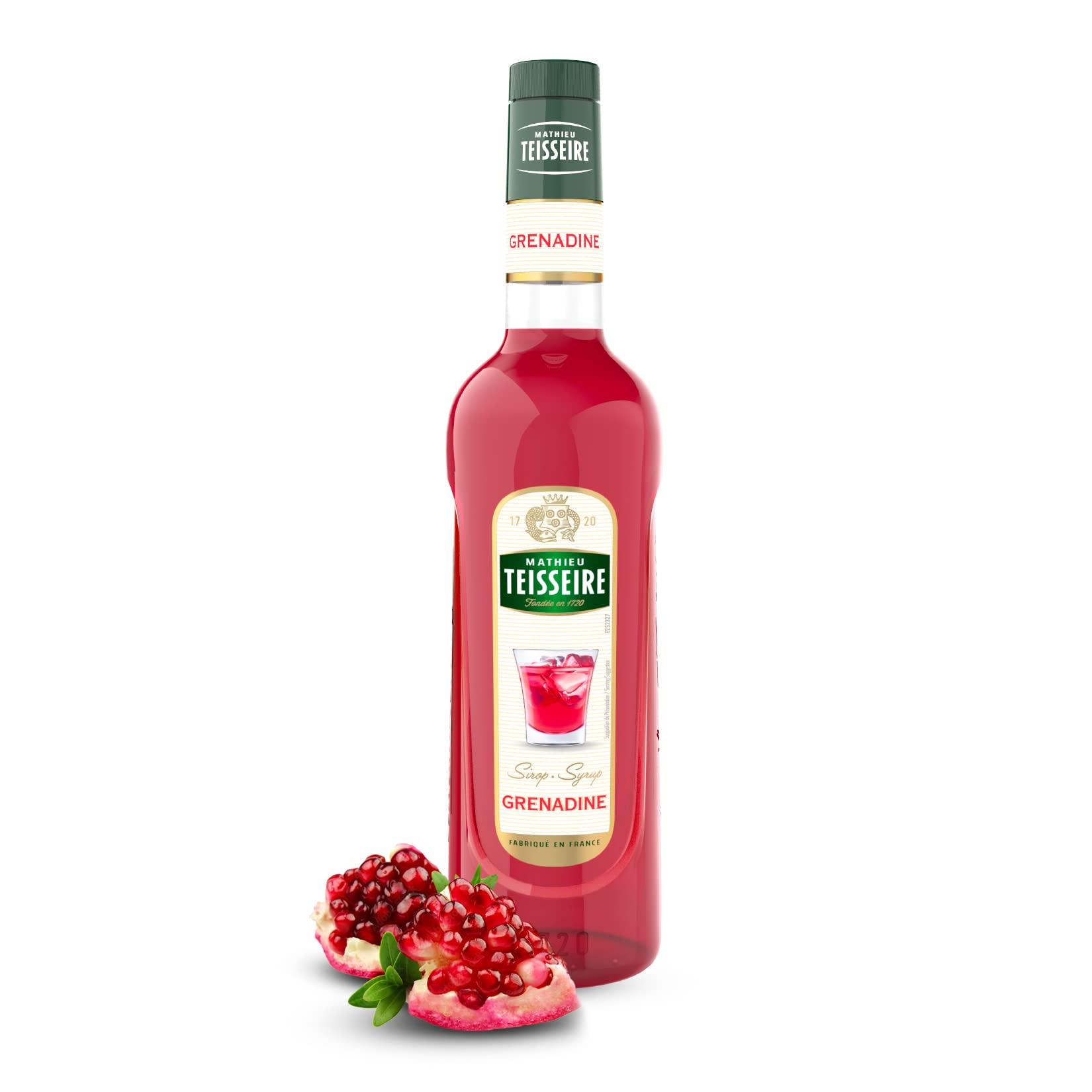 Mathieu Teisseire Mathieu Teisseire Grenadine Syrup, 23.67 fl oz 700 ml
