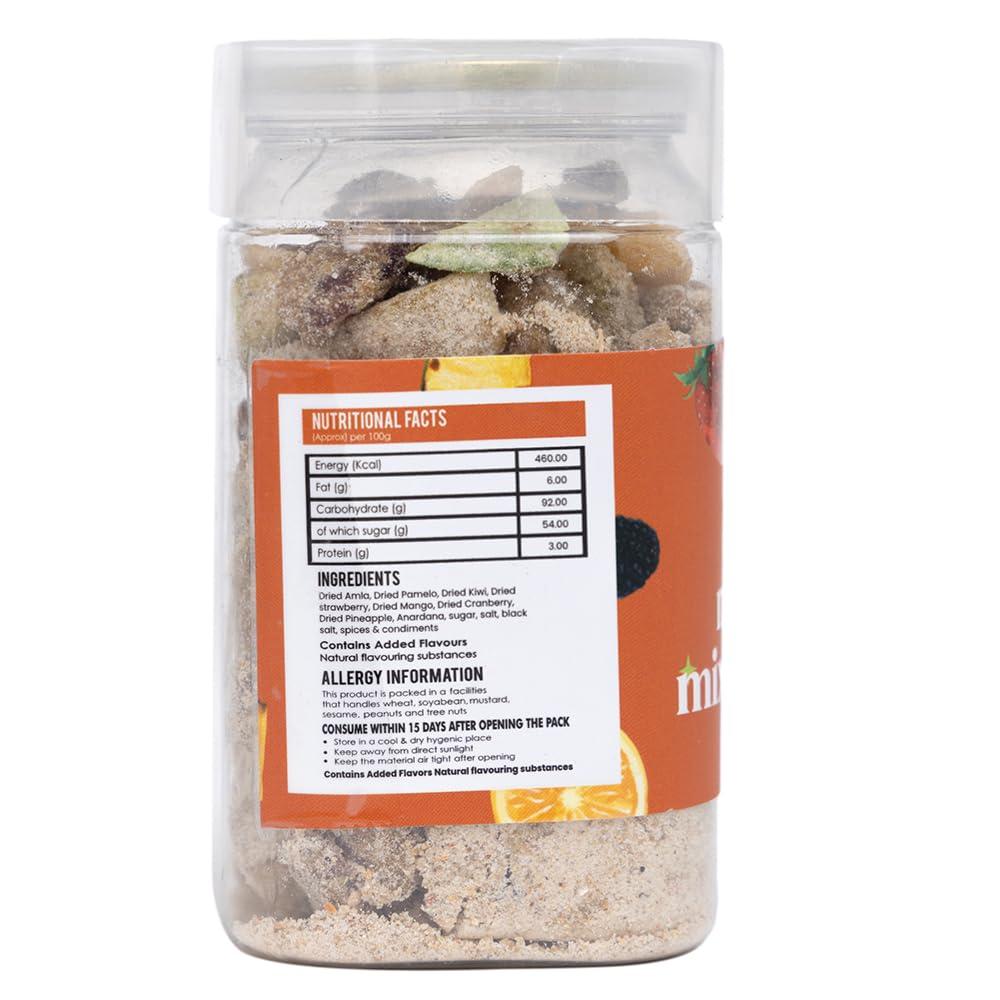 New Tree New Tree Anardana Goli, Hing Bites and Chatpata Fruit Bhel, Combo of 3 (Total Weight: 540gm) || Sweet & Chatpata Candy II