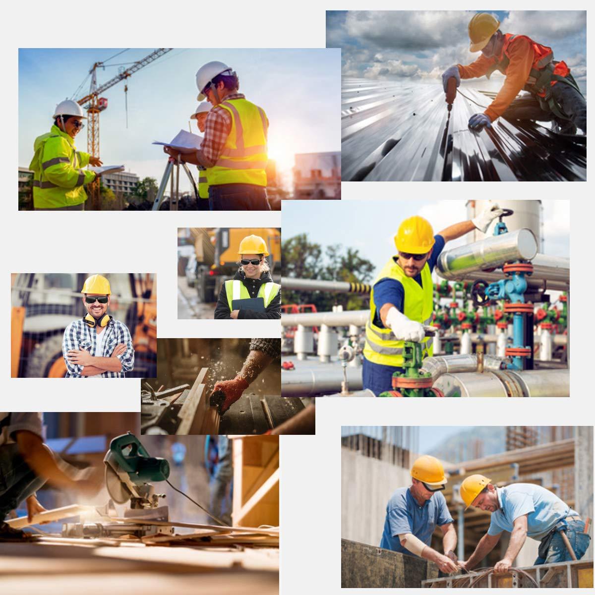 grinderPUNCH Full Lens Magnification Safety Sunglasses | Tinted Outdoor Reading Glasses for Work - Magnifying Readers (+1.00 Diopter)