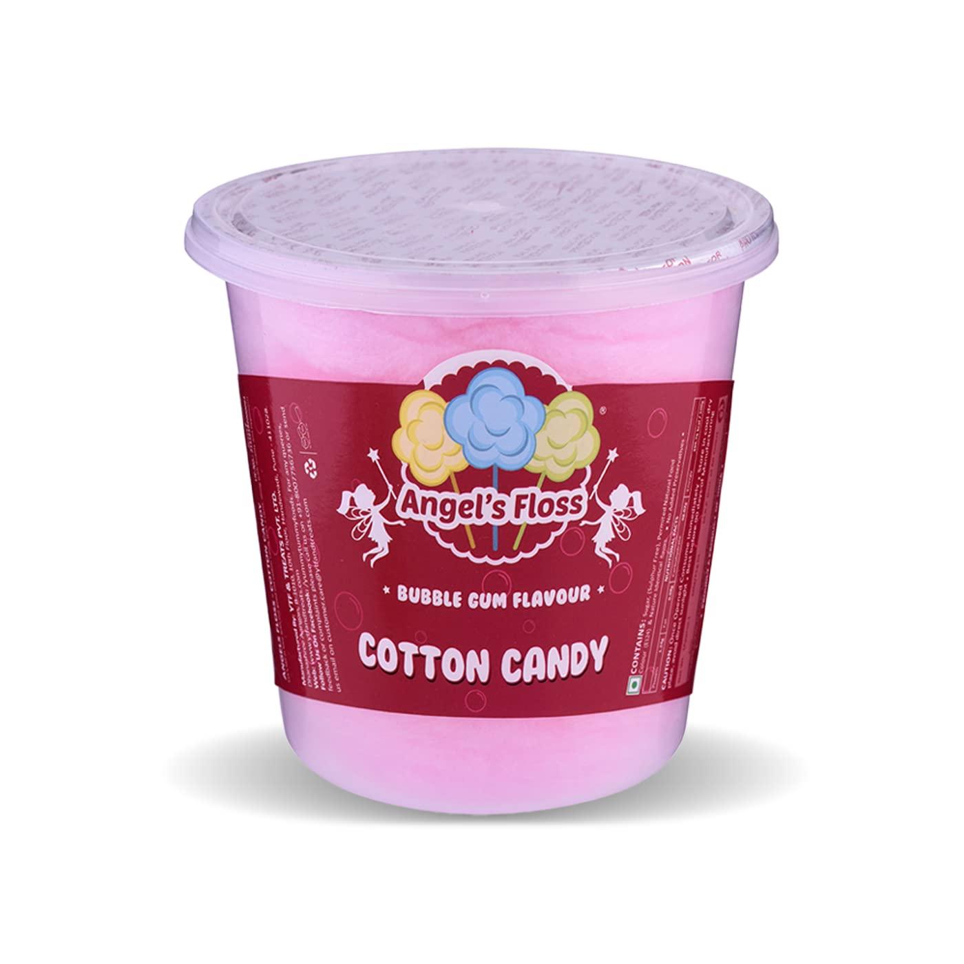 Angels Floss Angels Floss Cotton Candy's/Candy Floss/Buddhi Ke Baal (Bubble Gum, Pack of 4 Units)
