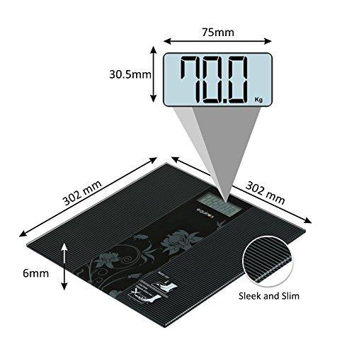 Equinox equinox EQ-EB-9300 Personal Weighing Scale-Digital (Black, 150 Kg)