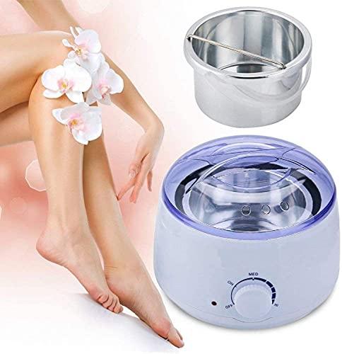 G-KARUNA G-KARUNA Portable Electric Wax Warmer for Hair Removal - Wax Machine for Hair Removal Wax Pot with Nonstick Coating for Eyebrow, leg, Body Waxing Kit for Women and Men | Multi Color